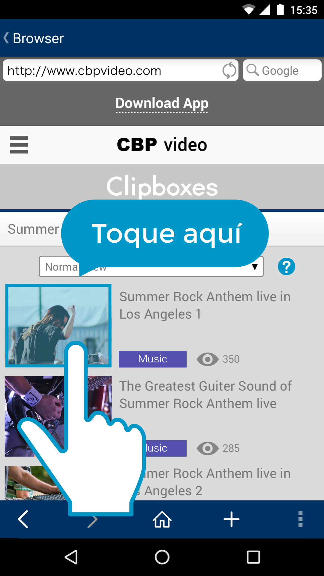 tap movie capture